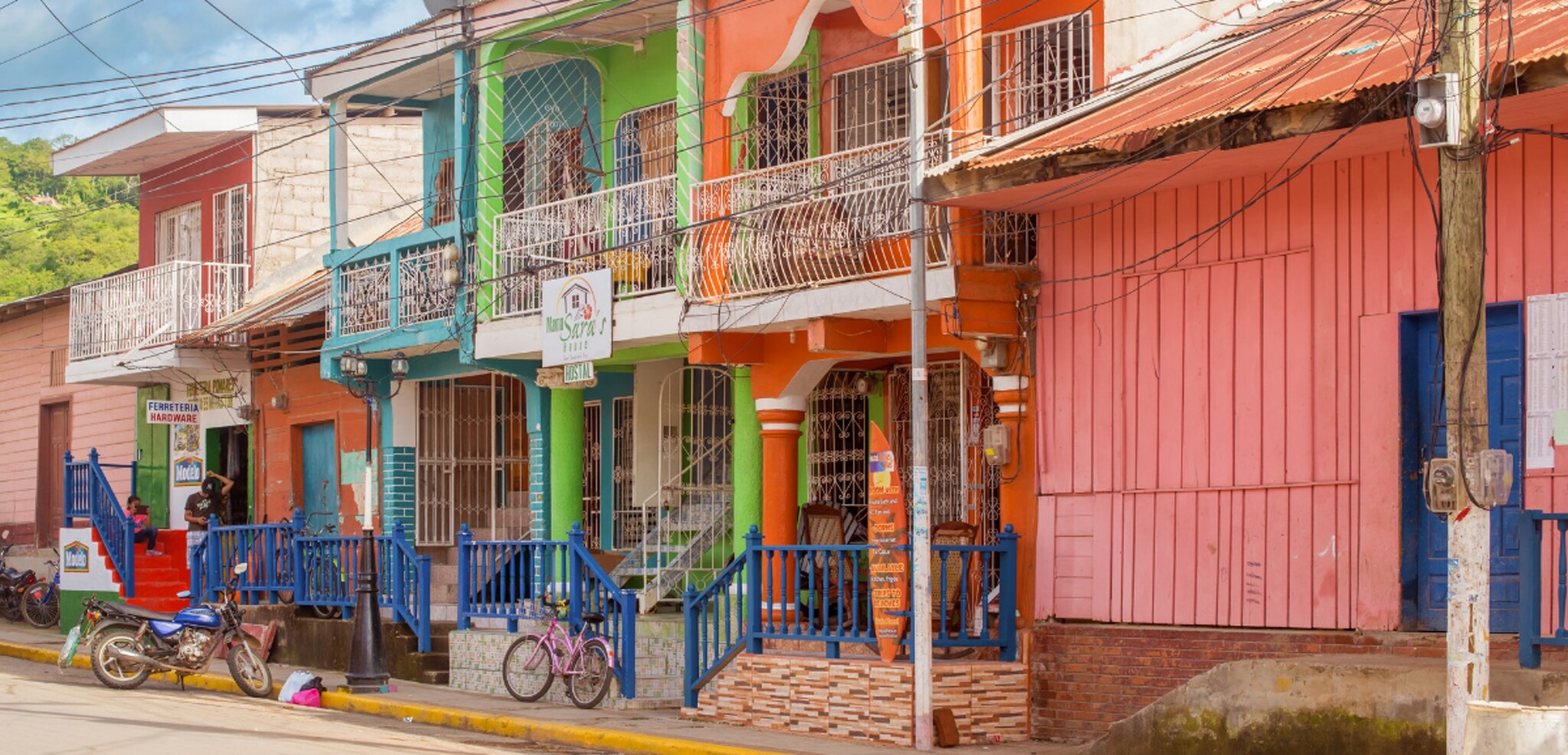 Et ses magnifiques maisons typiques !