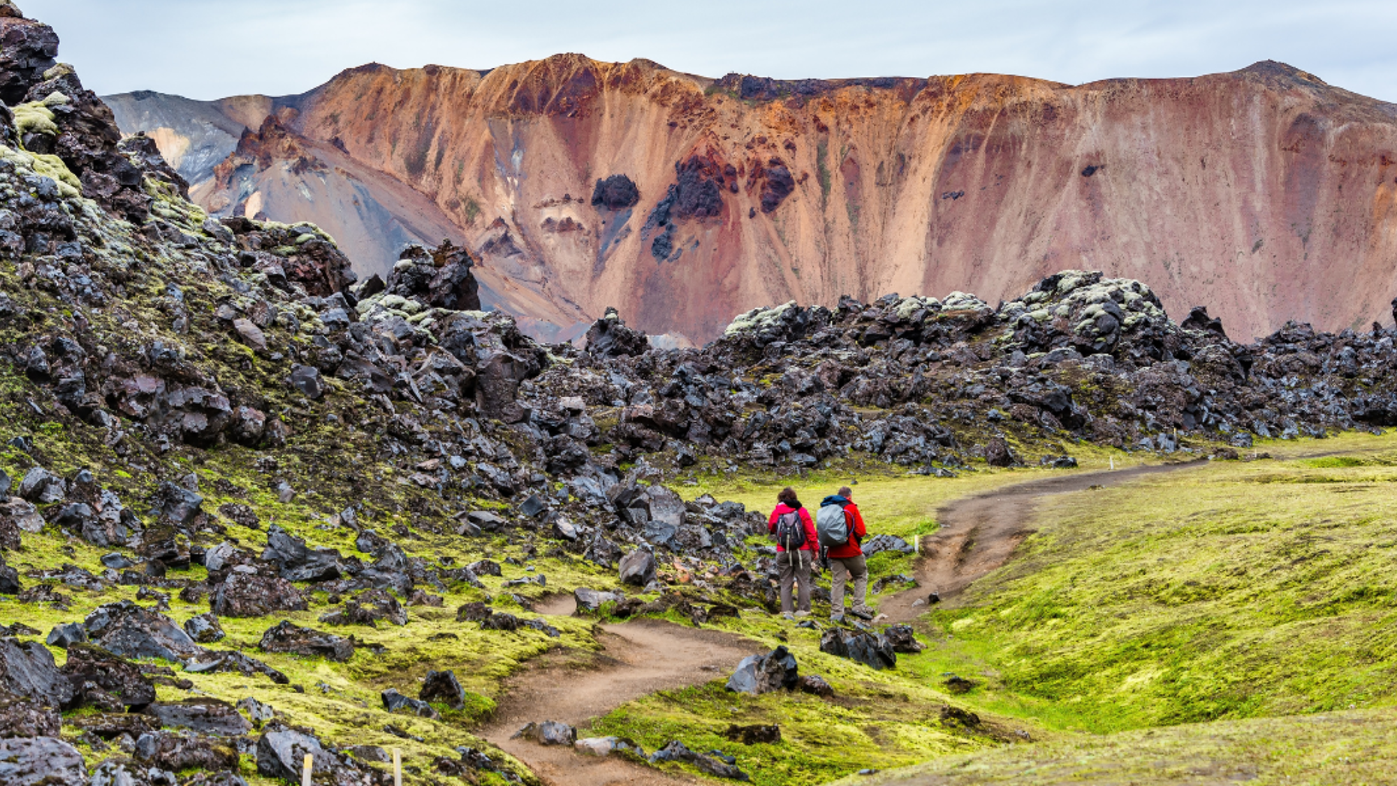 Une première mise en jambe dans le massif du Landmannalaugar - Jours 2 et 3