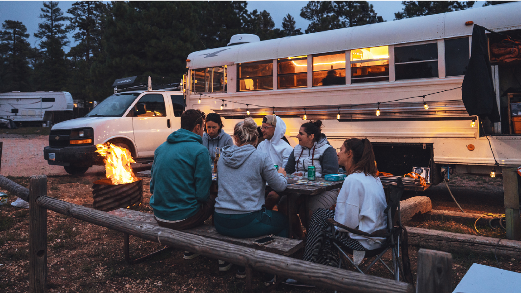 Les soirées conviviales au bus
