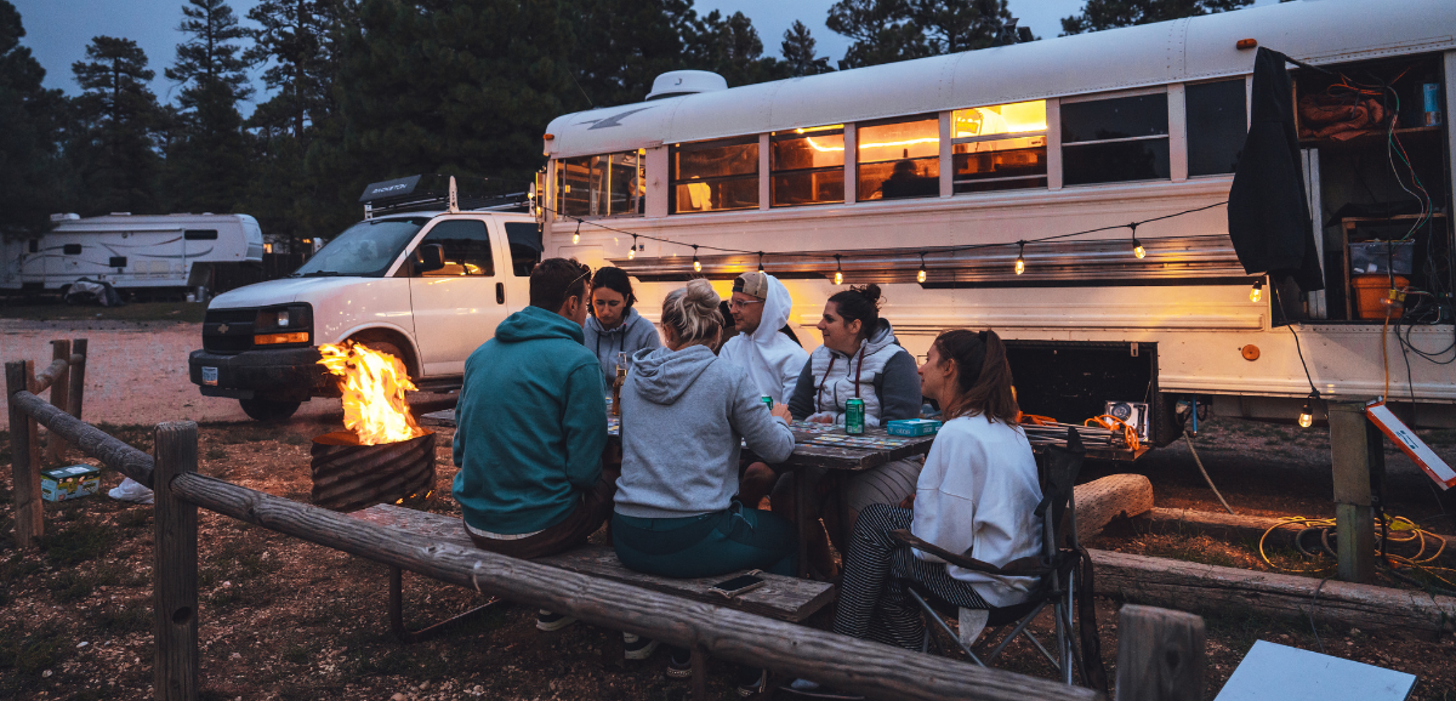 Les soirées conviviales au bus