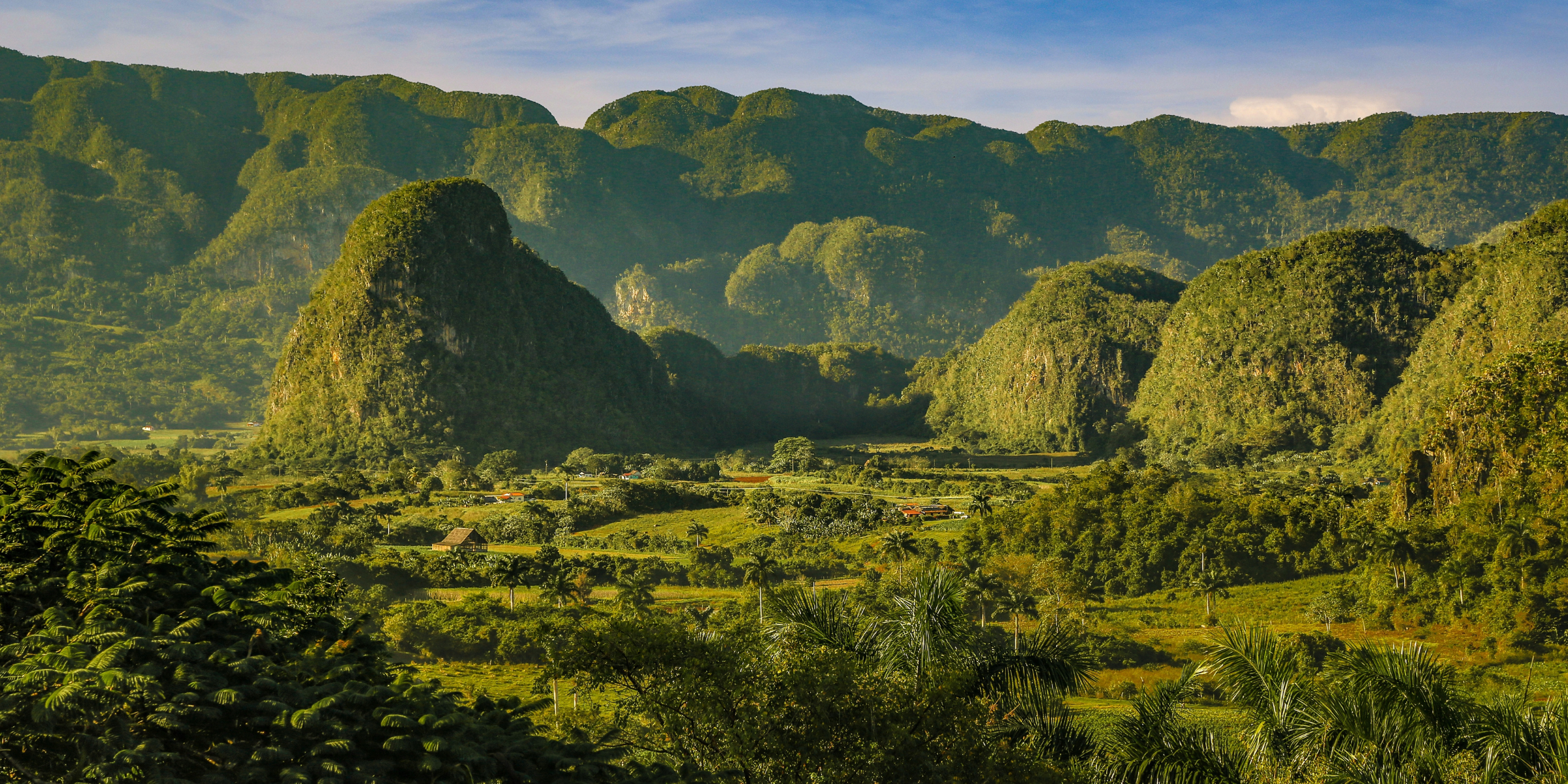 Mogotes, Vallée de Viñales à Pinar del Río, Cuba 