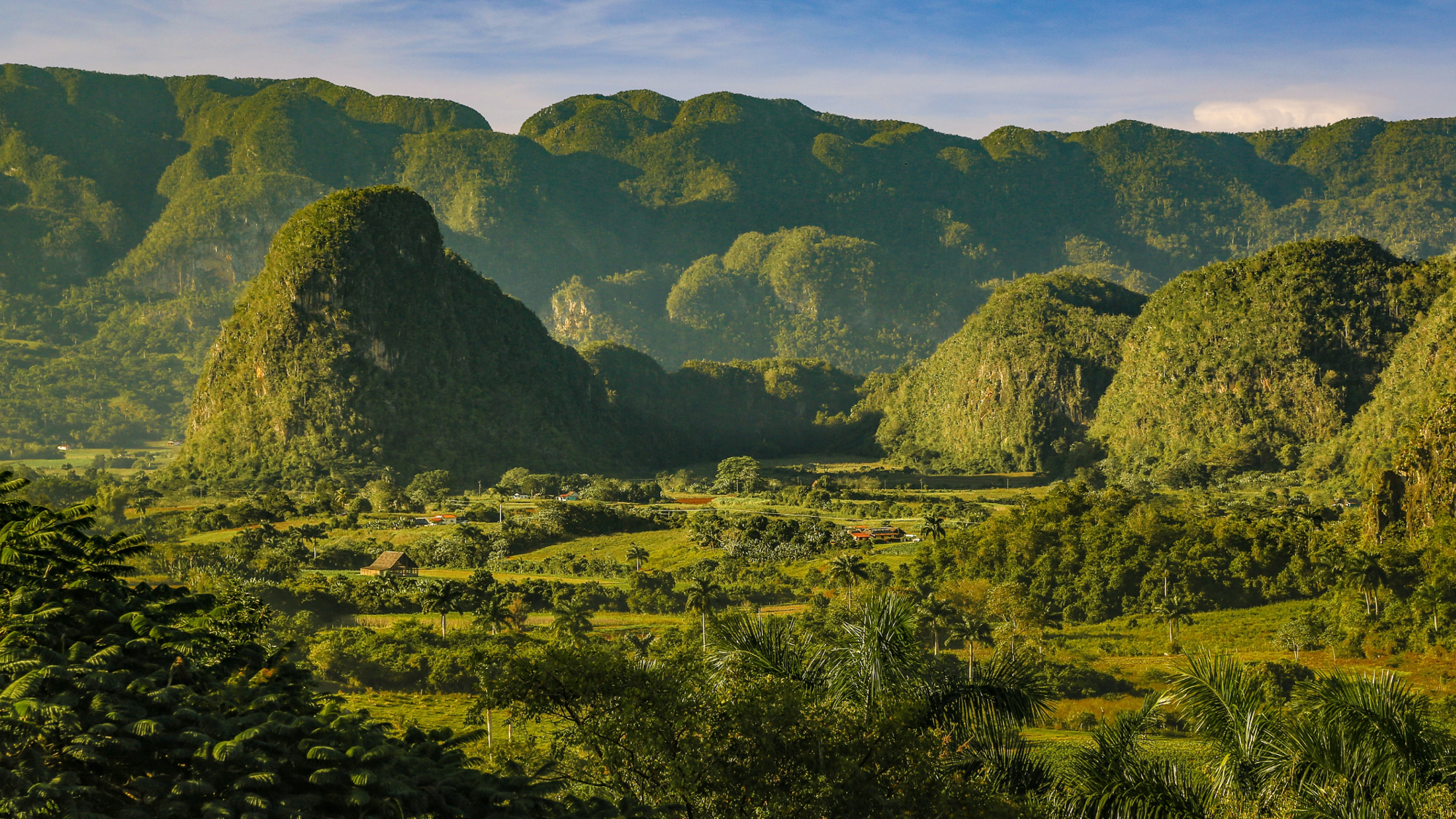 Mogotes, Vallée de Viñales à Pinar del Río, Cuba
