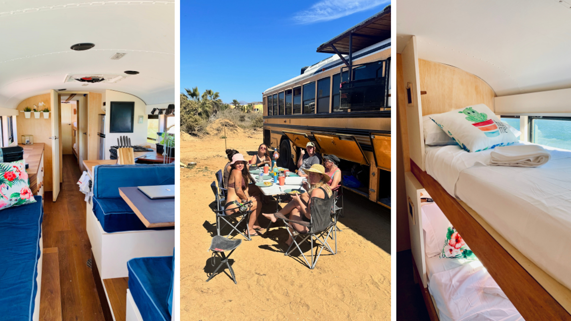 Des espaces cosy pour chiller dans le school bus avec ton crew - jours 1 à 12