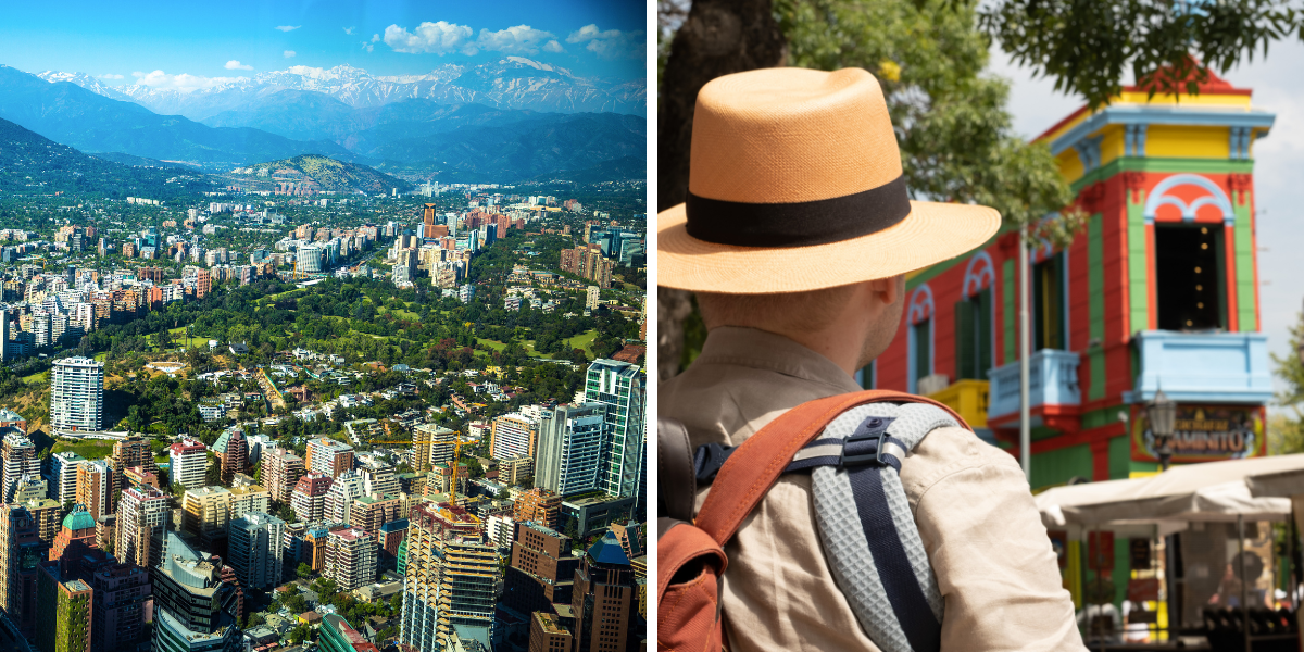 De Santiago à Buenos Aires... 