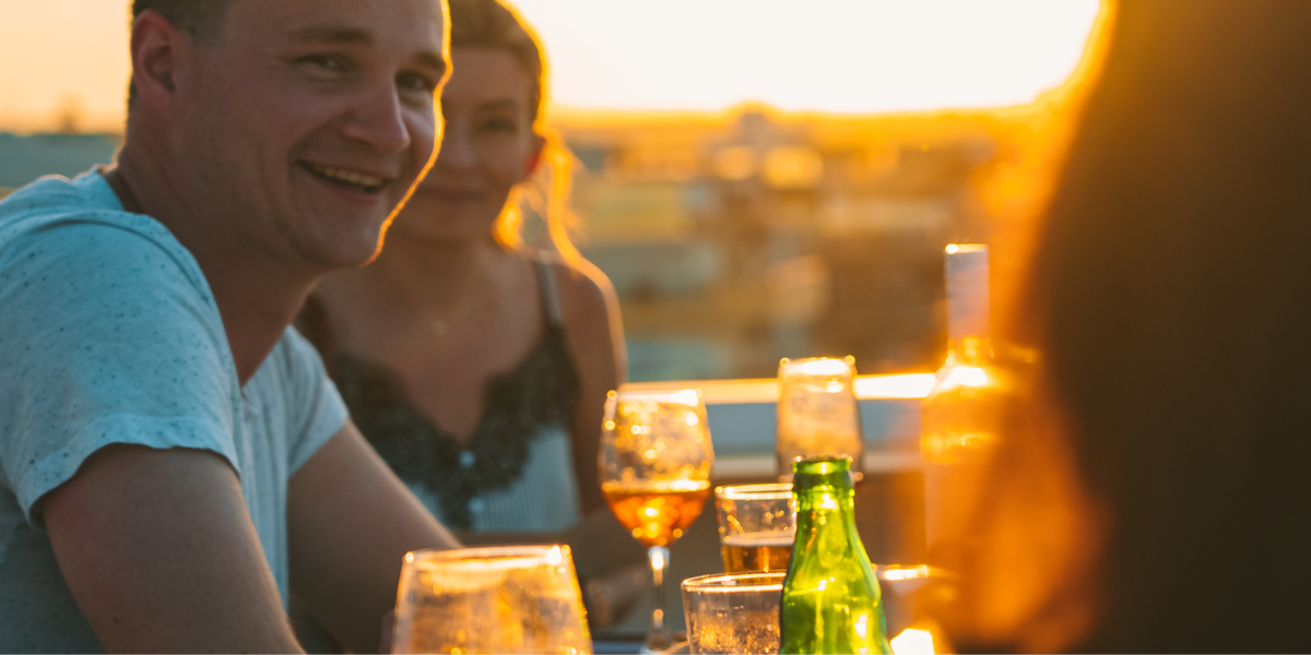 L'aperitivo de bienvenue à Portisco pour te mettre dans l'ambiance, jour 1