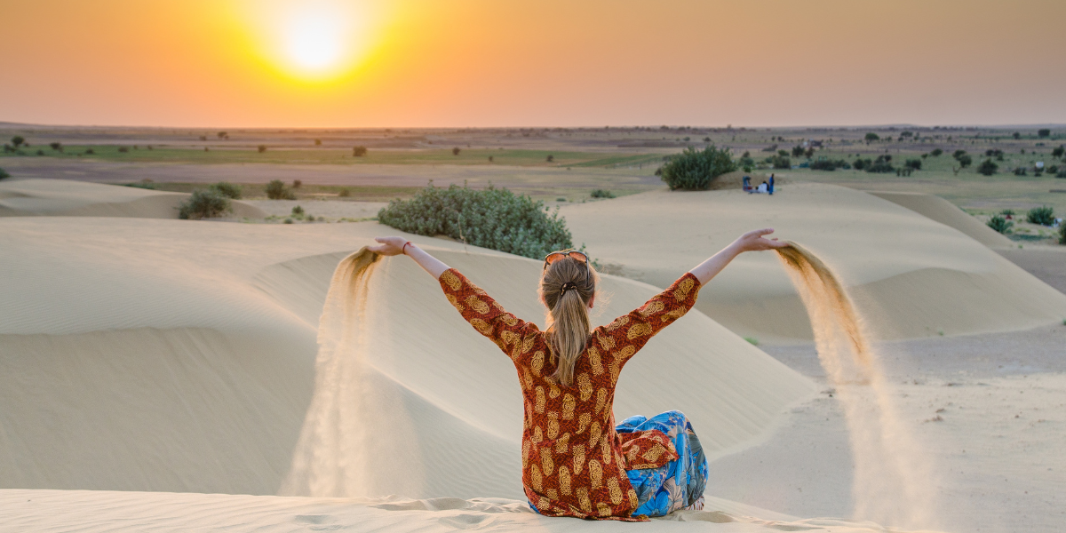 Les dunes du désert du Thar