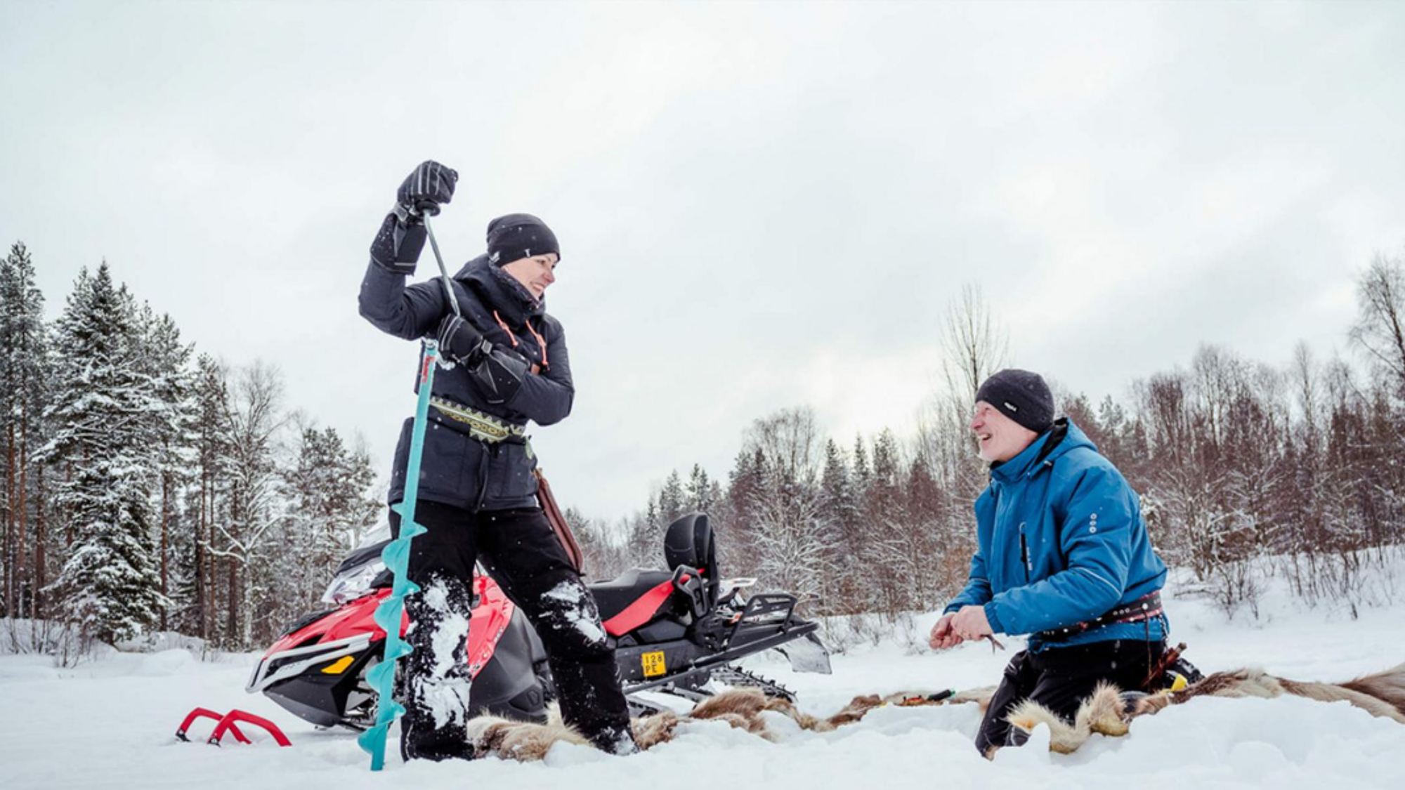Initiation à la pêche glaciaire