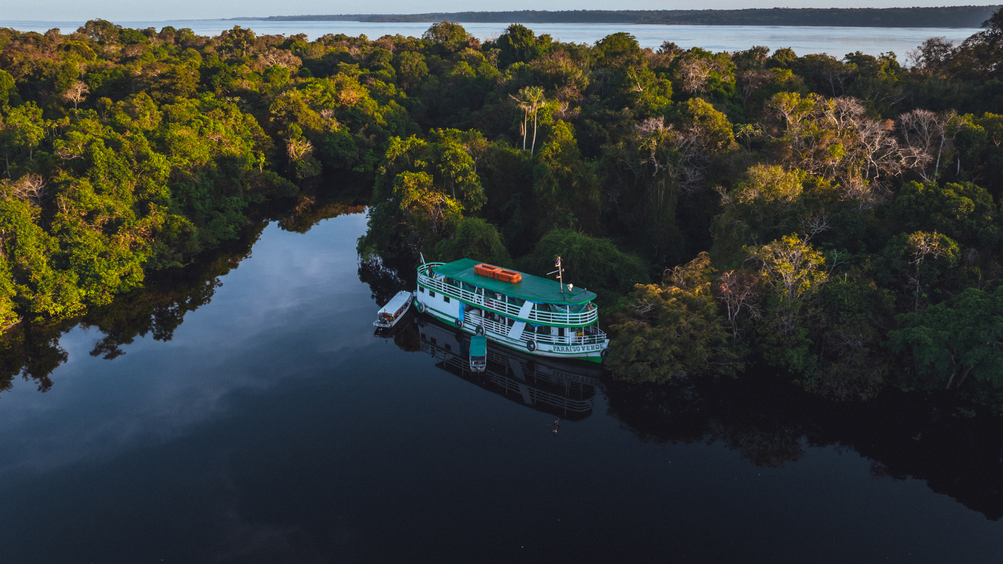 Bateau, Amazonie, Brésil ©Maxime Moreau