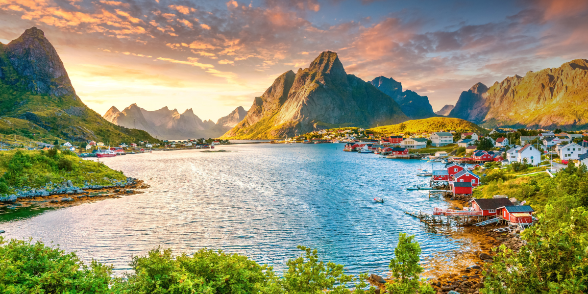 ...aux archipels du nord de la Norvège ! 