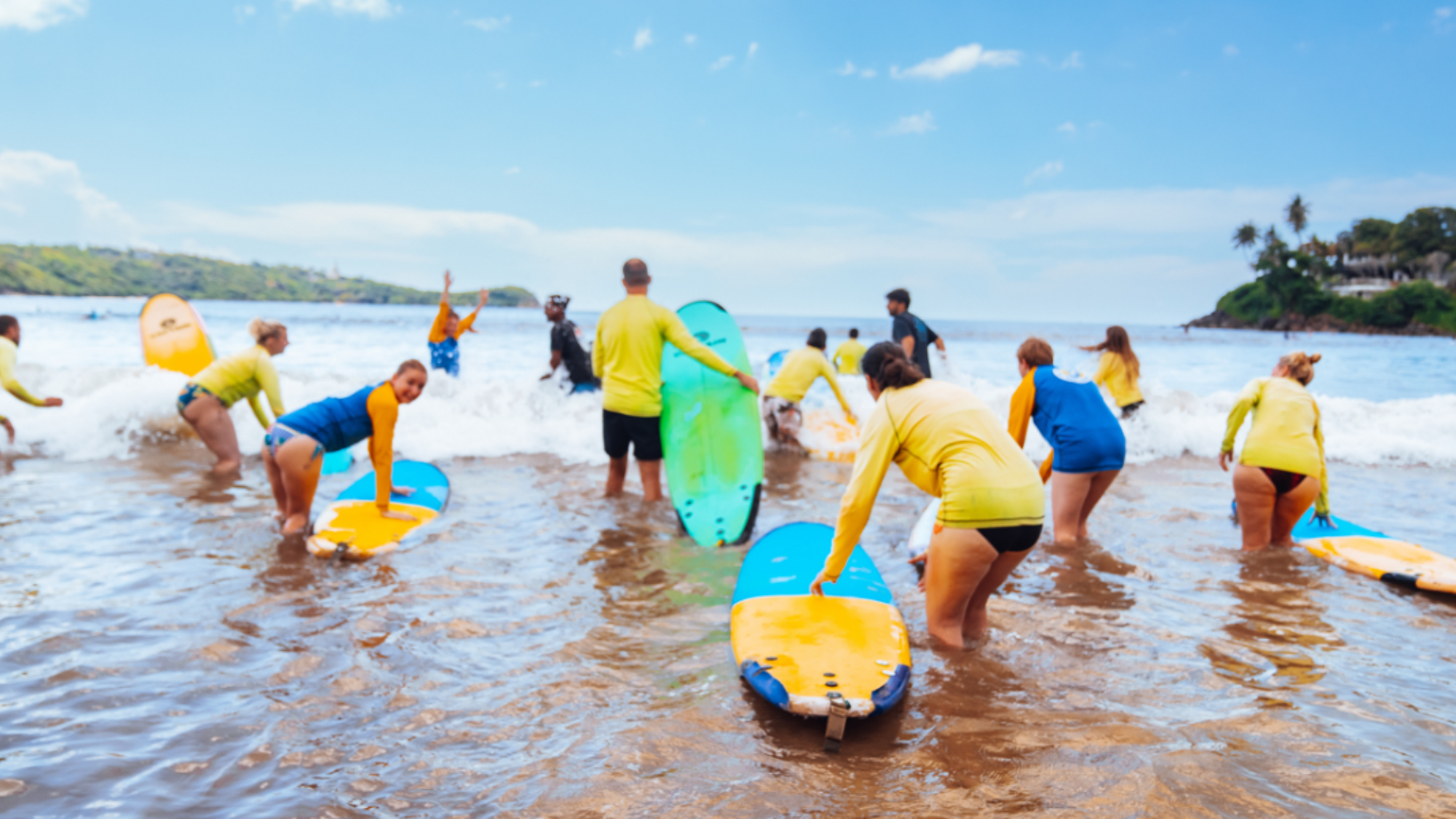 Séance de surf pendant votre temps libre (en supplément)