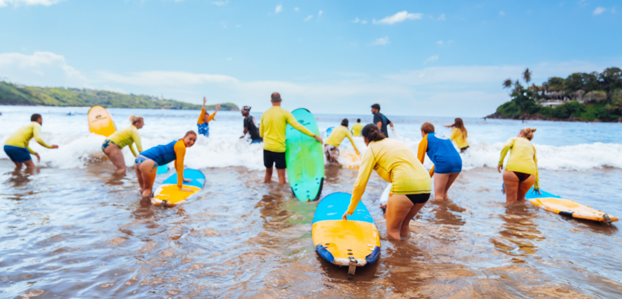 Séance de surf pendant votre temps libre (en supplément)