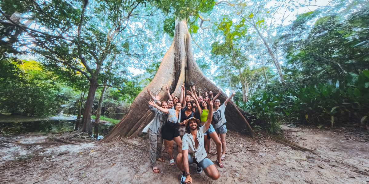 Avec une bande de potes 