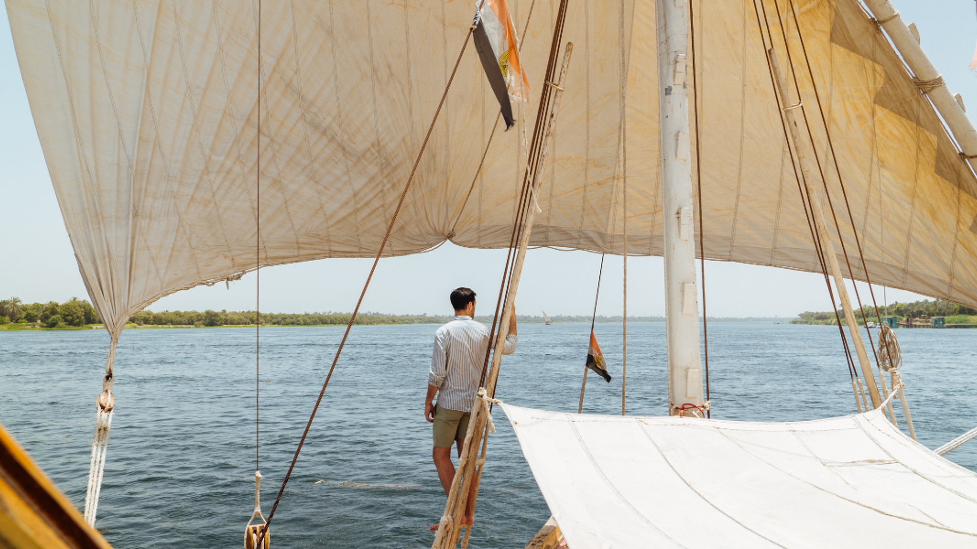 Au rythme lent de votre bateau à voile