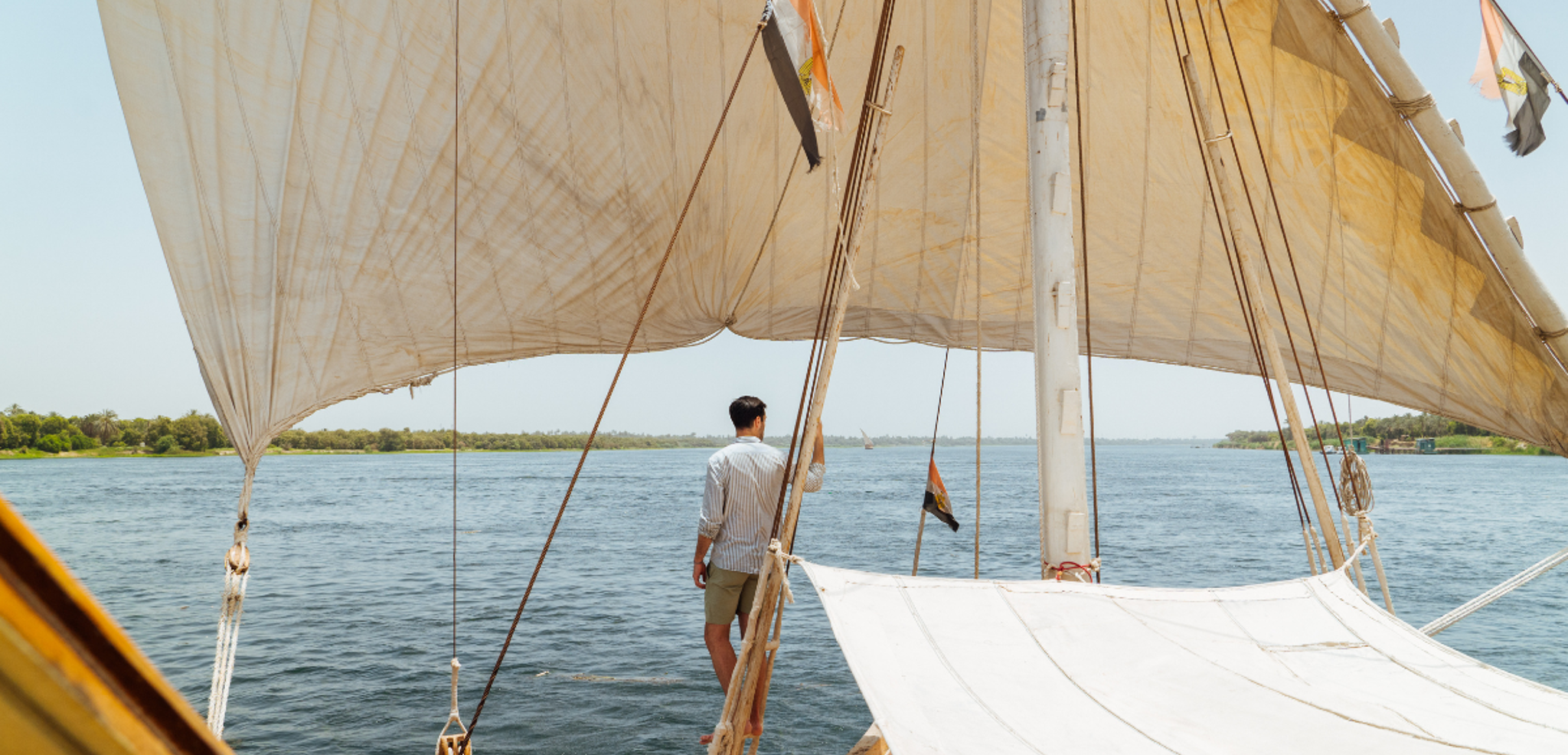 Au rythme lent de votre bateau à voile