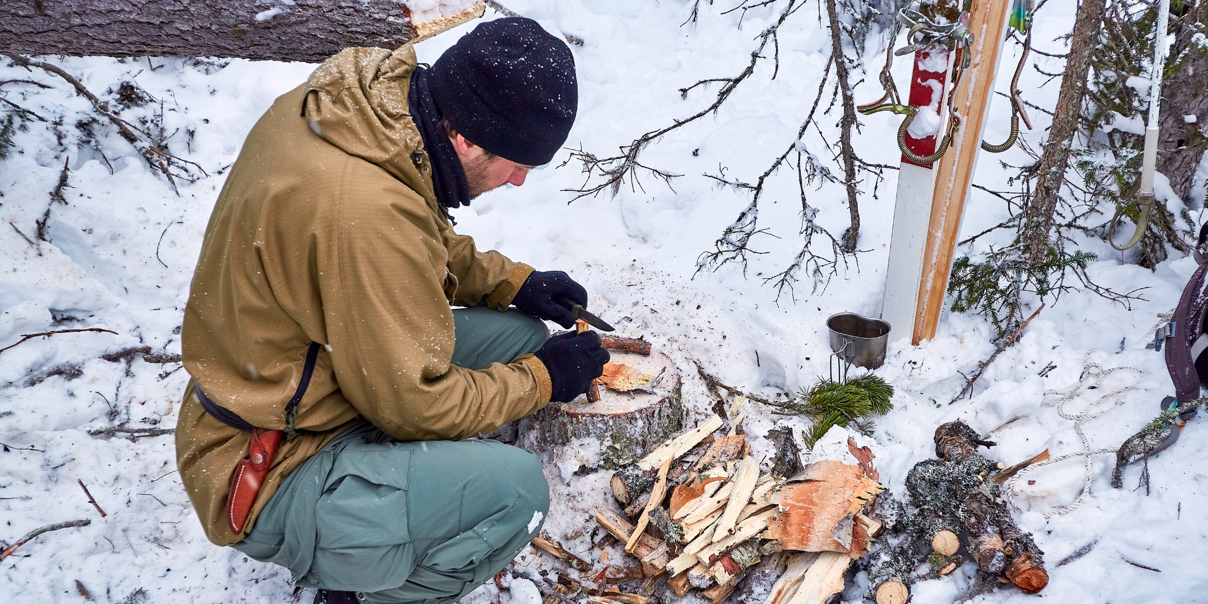 Initiation à la survie, Finlande 