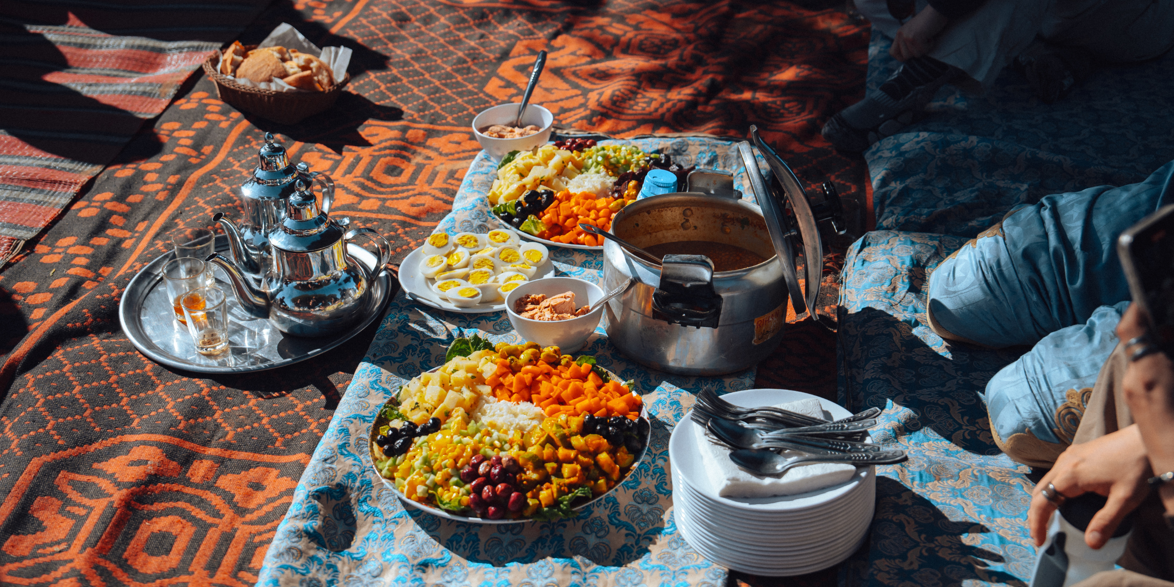 Randonnée désert, Maroc ©Maxime Moreau 