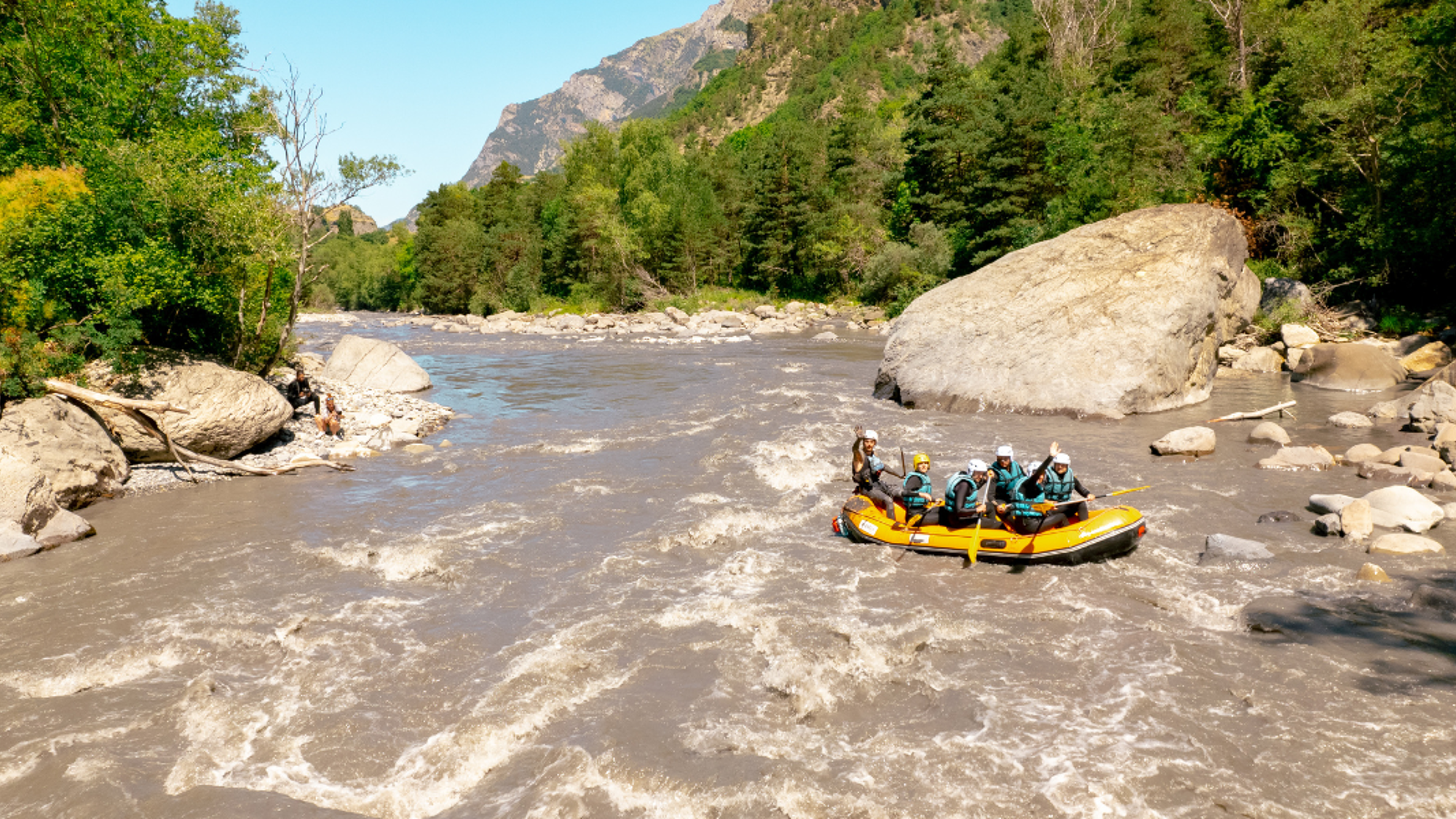 Sensations fortes en rafting