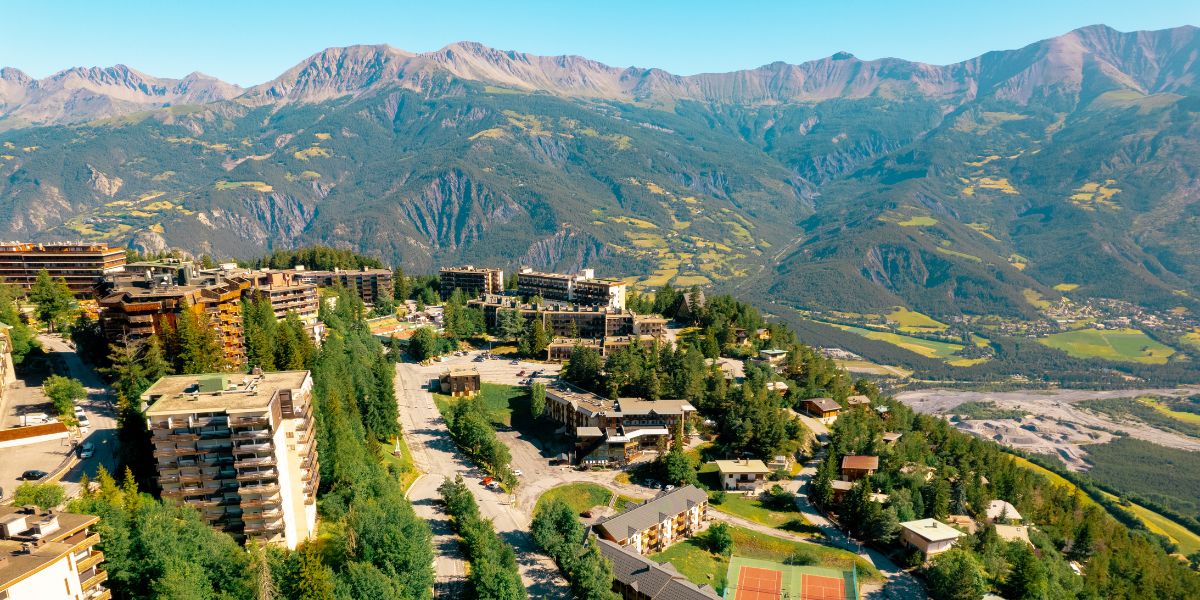 Dans la station de Pra Loup