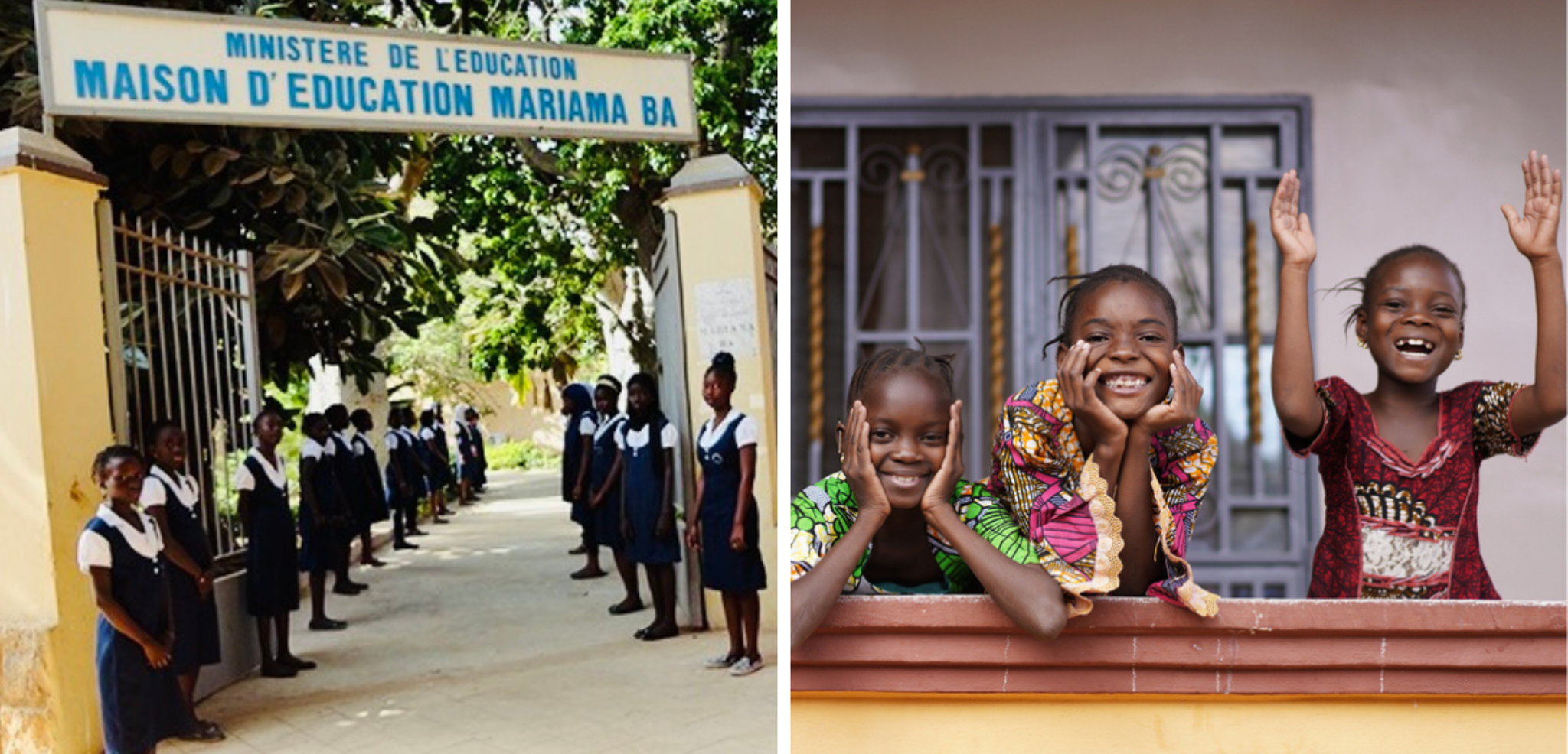 Faites une pause devant le célèbre Lycée d'excellence Mariama Bâ