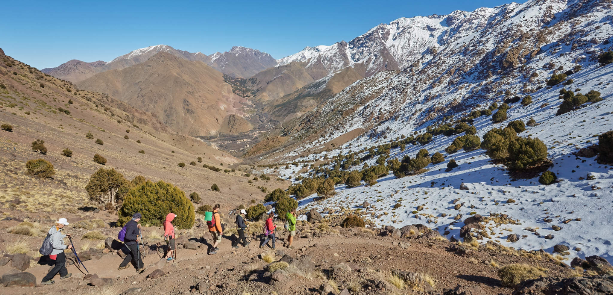 Une première mise en jambe sur les sentiers berbères - jour 2