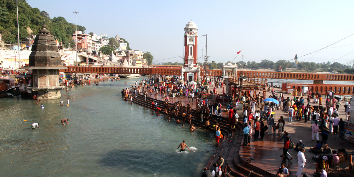 Gange, Haridwar, Inde 