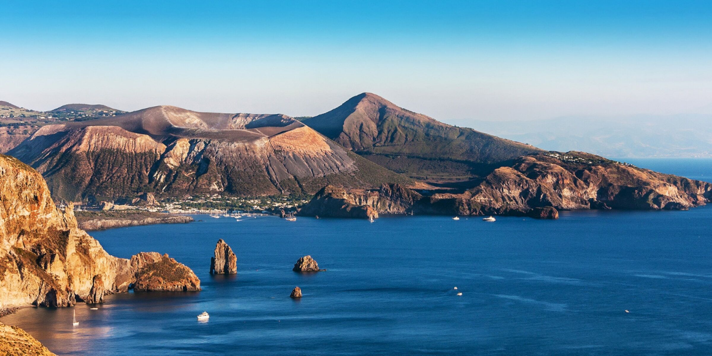 Cap sur les îles éoliennes, au large de la Sicile 