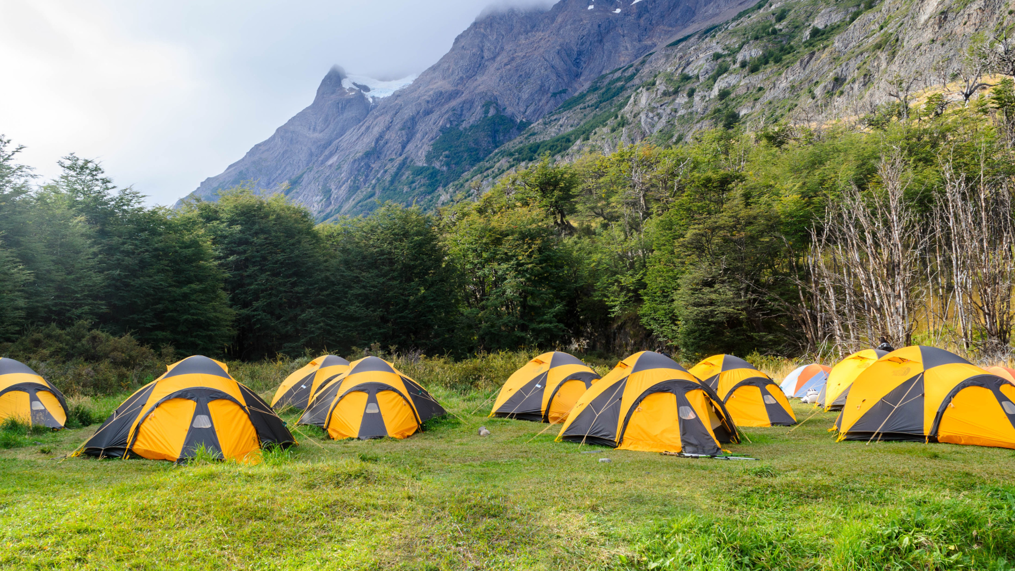 Campement, refuge Grey, Torres del Paine, Patagonie, Chili ©Shutterstock (photo non contractuelle)