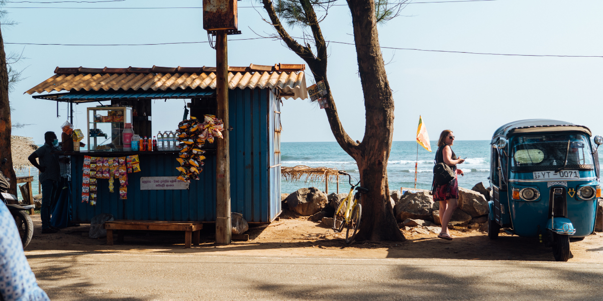 Pause fraîcheur sur la route