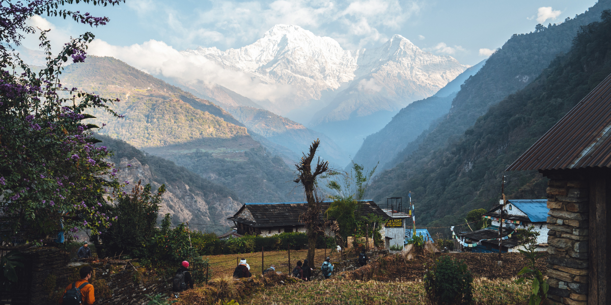 ...au pied des plus hautes montagnes du monde ! 