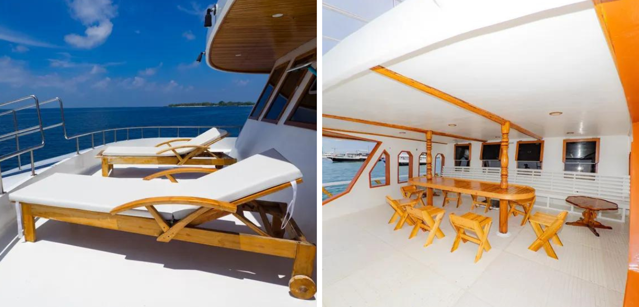 Entre deux excursions, prenez un bain de soleil sur le pont : le Blue Shark I (ou similaire)