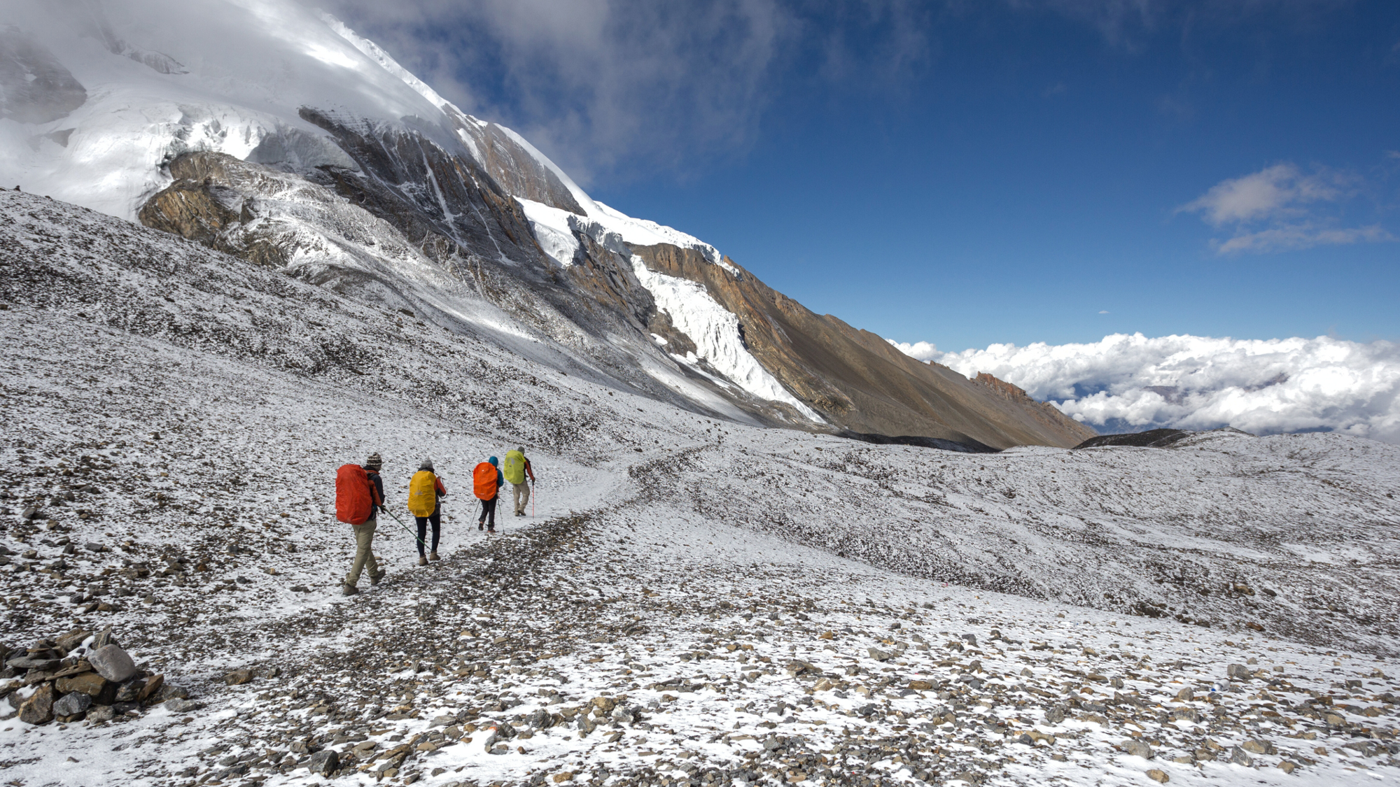 Thorong La, Annapurnas, Népal ©Shutterstock.com