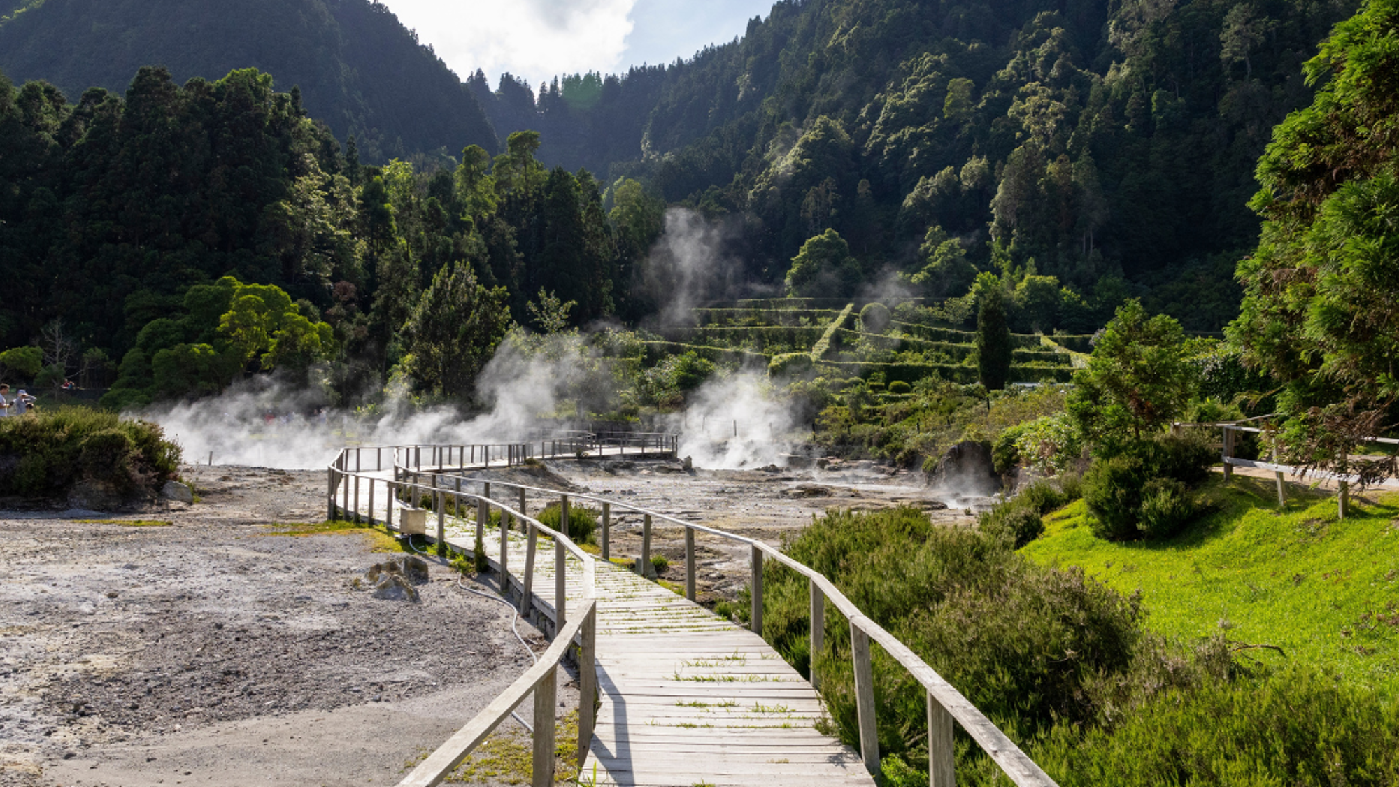 Les fumerolles du Lagoa das Furnas - Jour 2