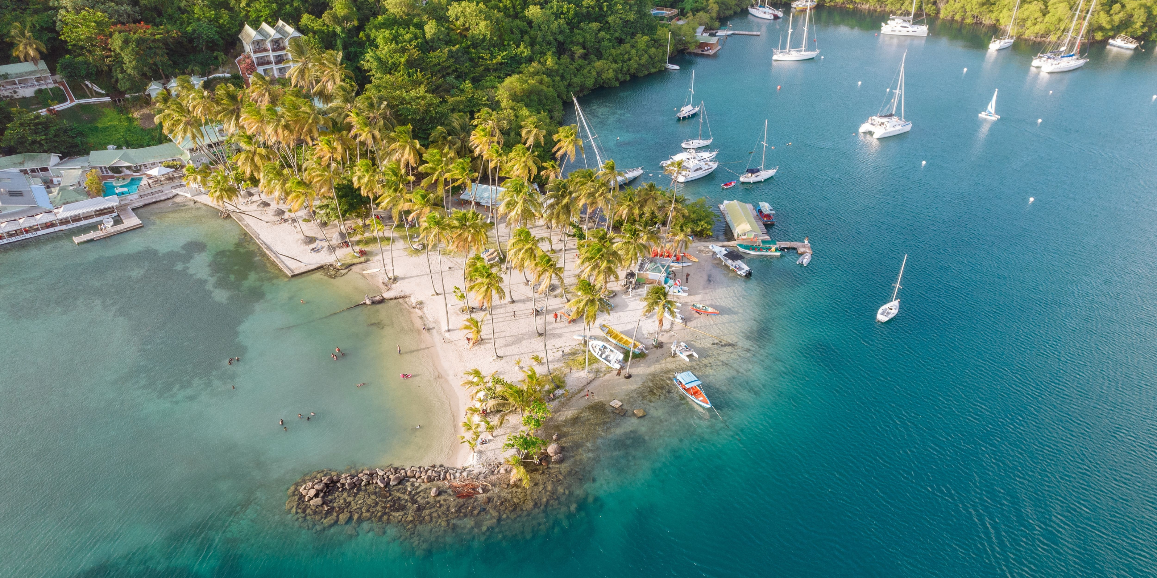 Ton skipper lève l'ancre pour Marigot Bay - Jours 9 et 10