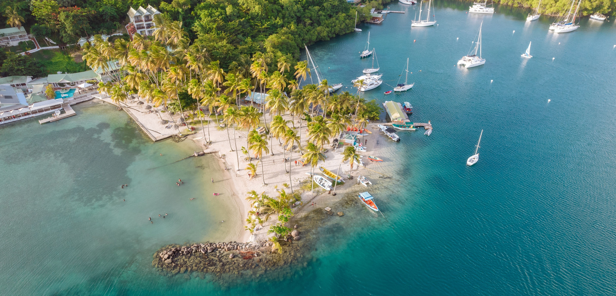 Ton skipper lève l'ancre pour Marigot Bay - Jours 9 et 10