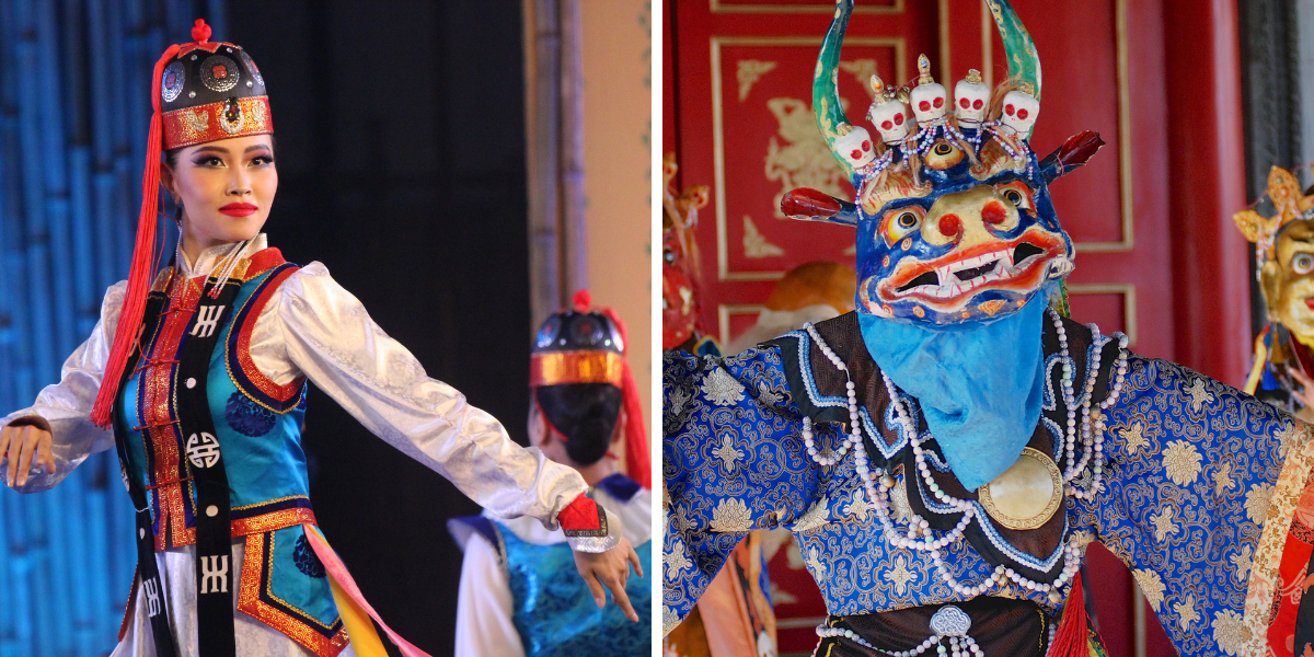 Spectacle traditionnel à Oulan Bator