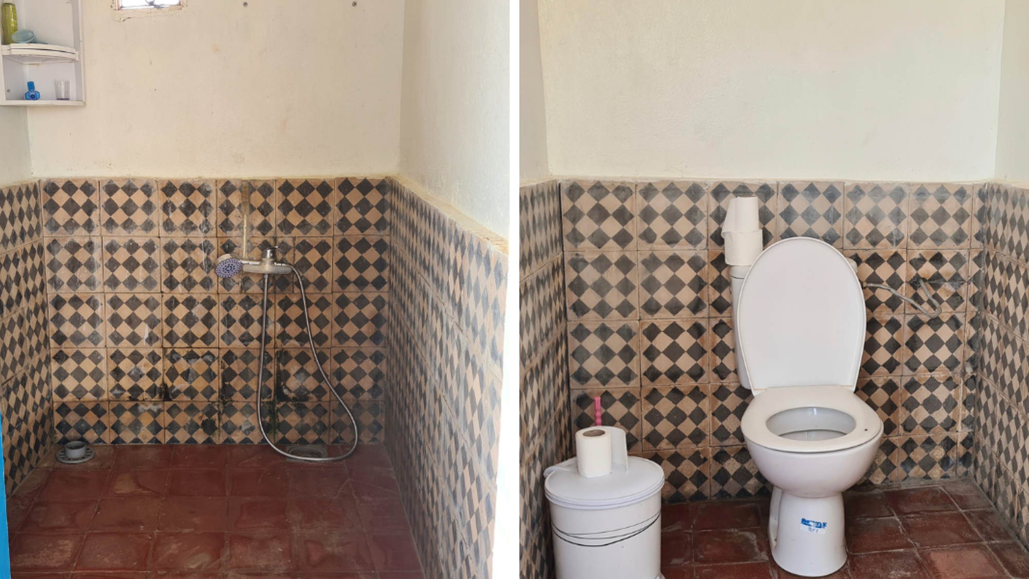 Avec sanitaires communs