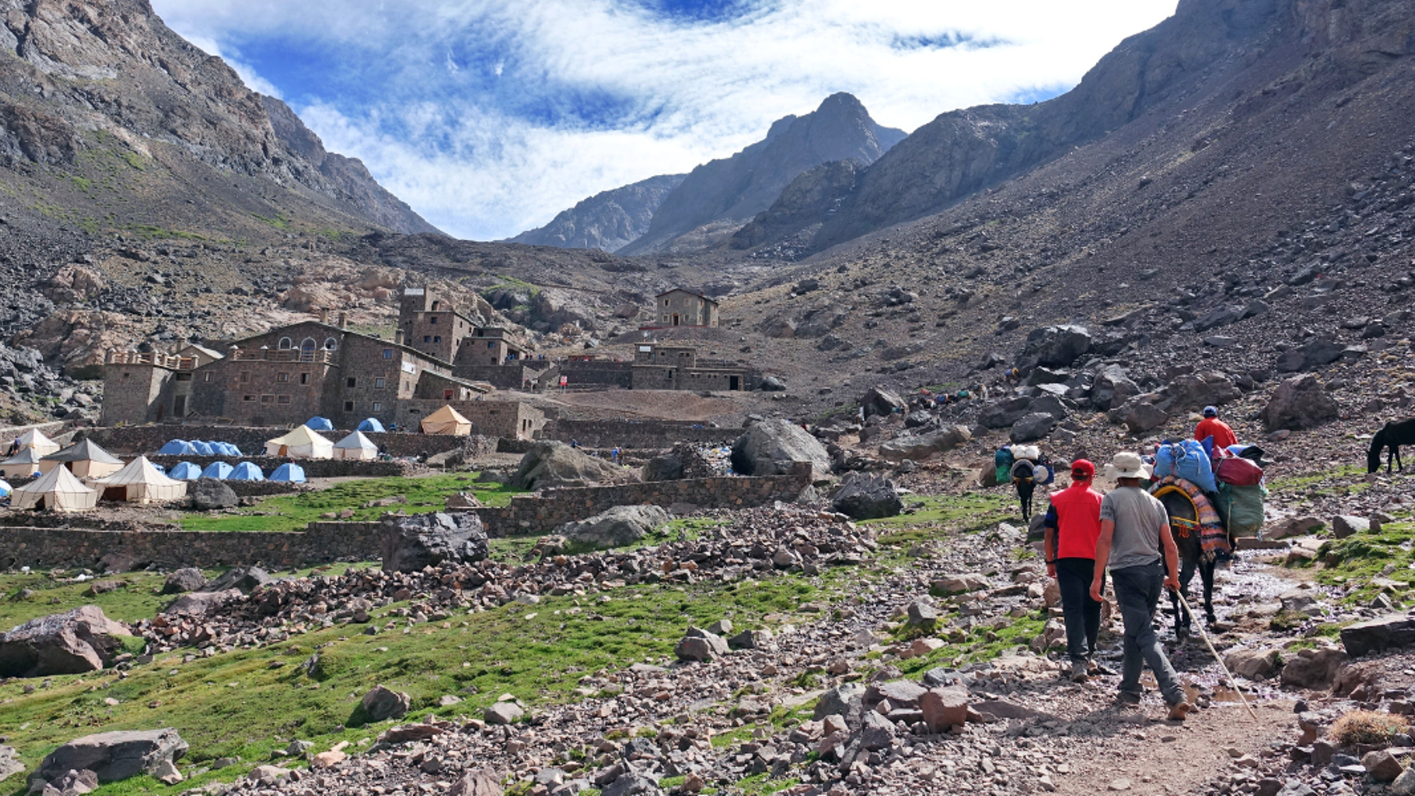 Trek du Mont Toubkal, Maroc
