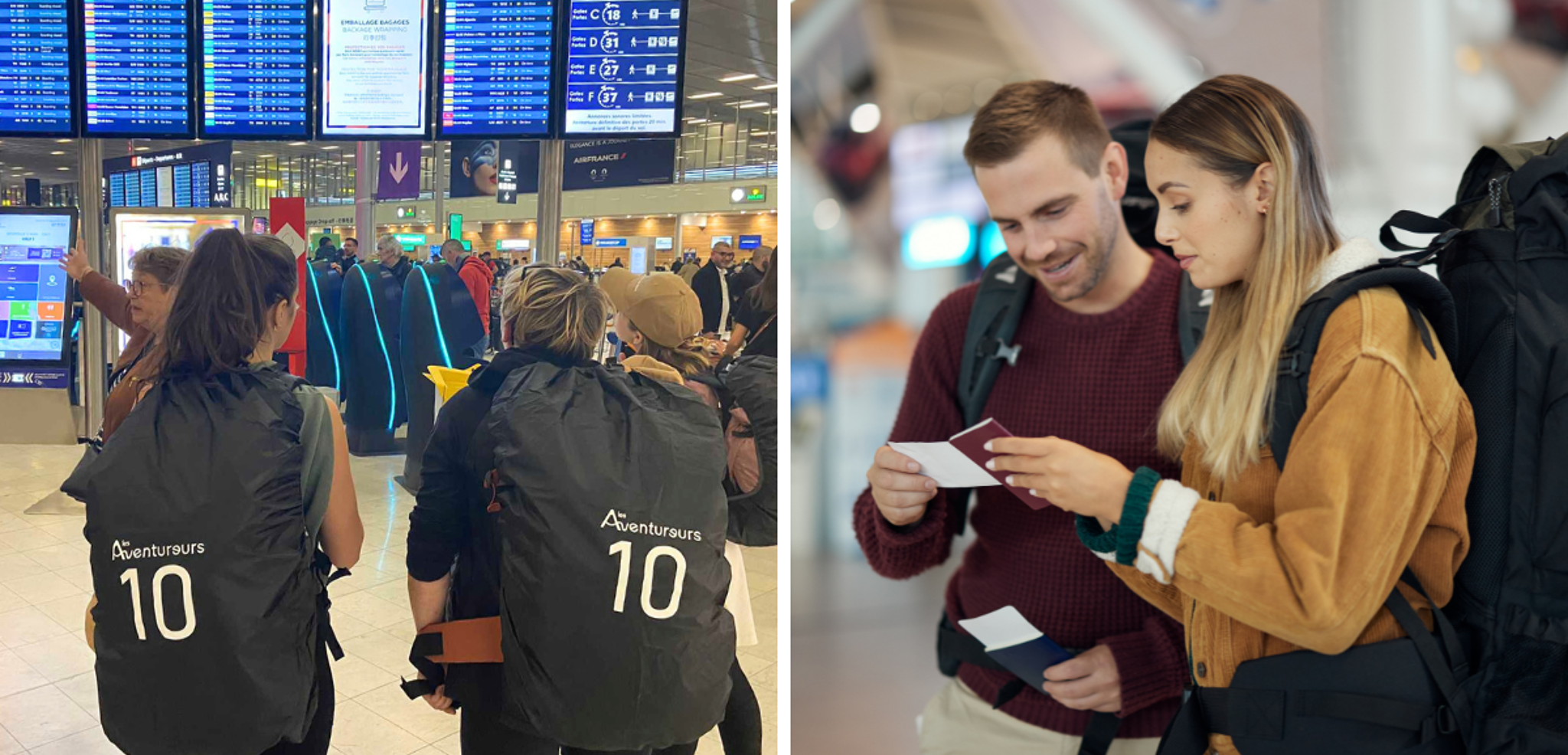 Rendez-vous à l'aéroport de Paris pour rencontrer le groupe et découvrir votre destination mystère