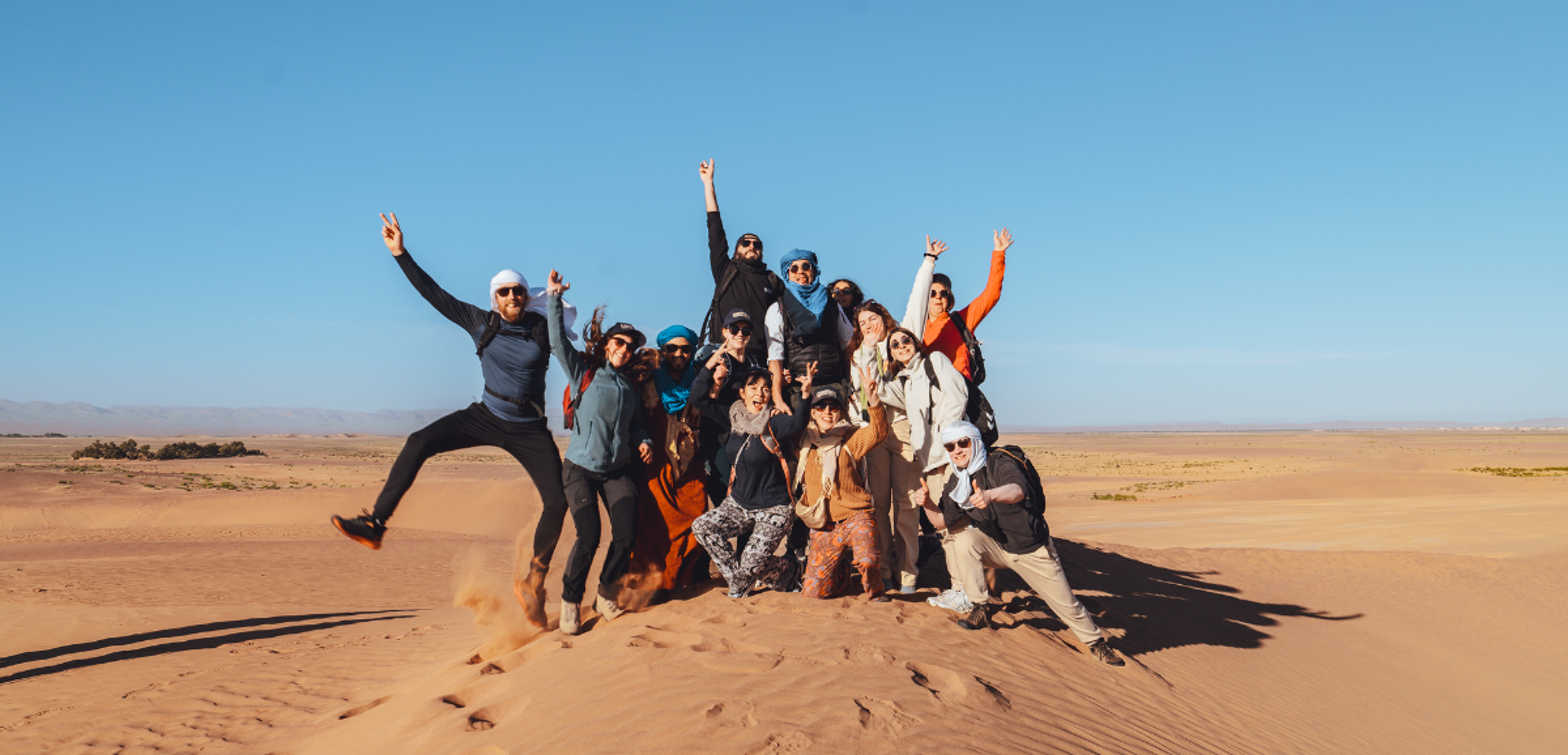 Pour une aventure entre potes au coeur du désert !
