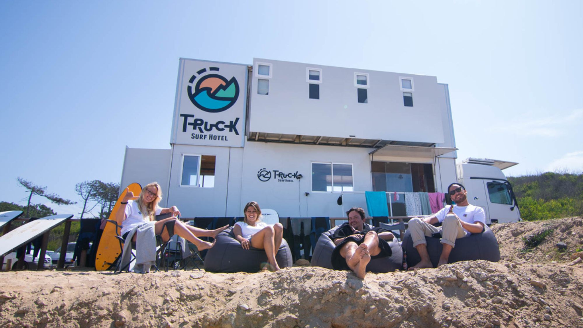 Une pause entre potes après une bonne session - jours 2 à 6