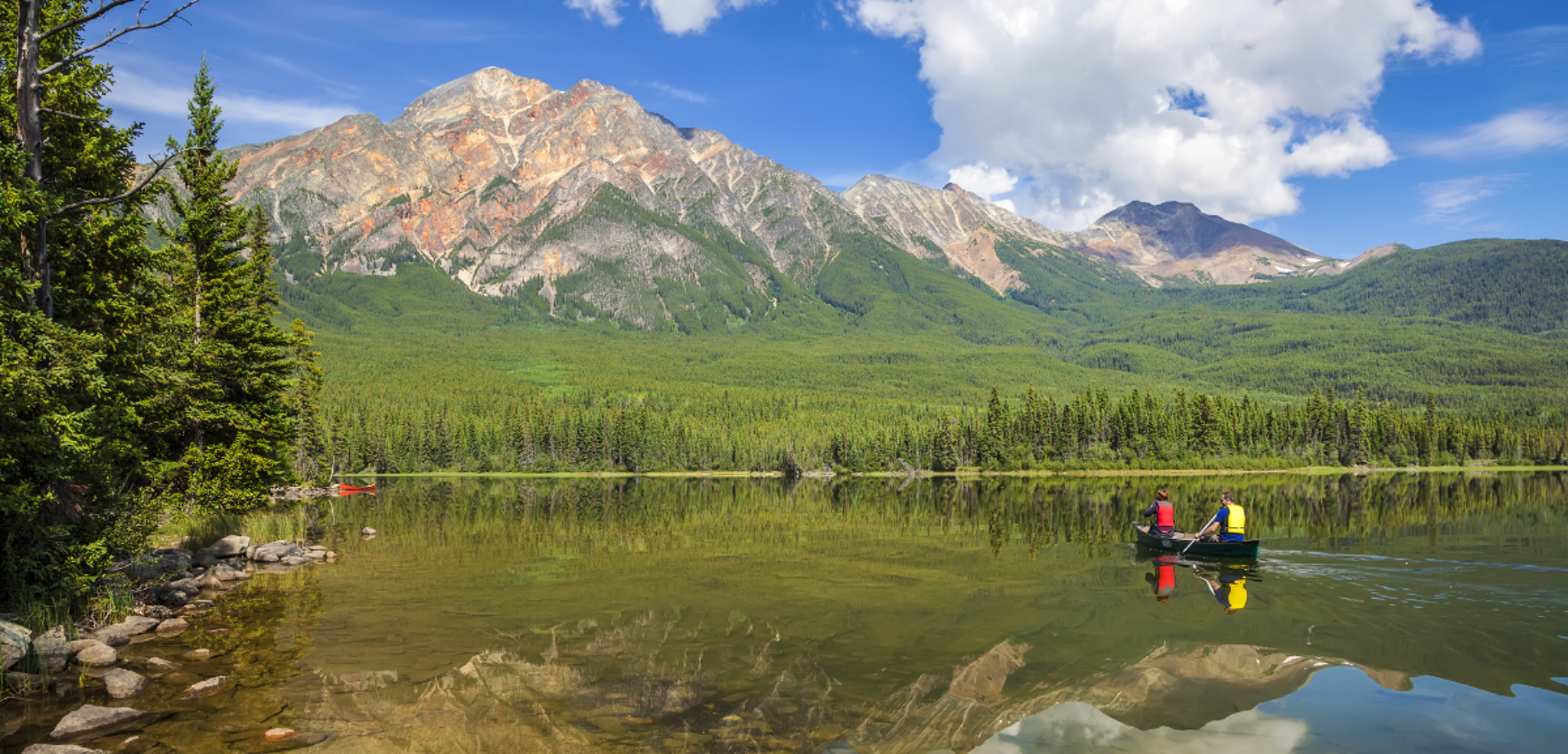 Une excursion en canot sur le Pyramid Lake (activité optionnelle, à réserver et régler sur place) - jour 7 ou 8