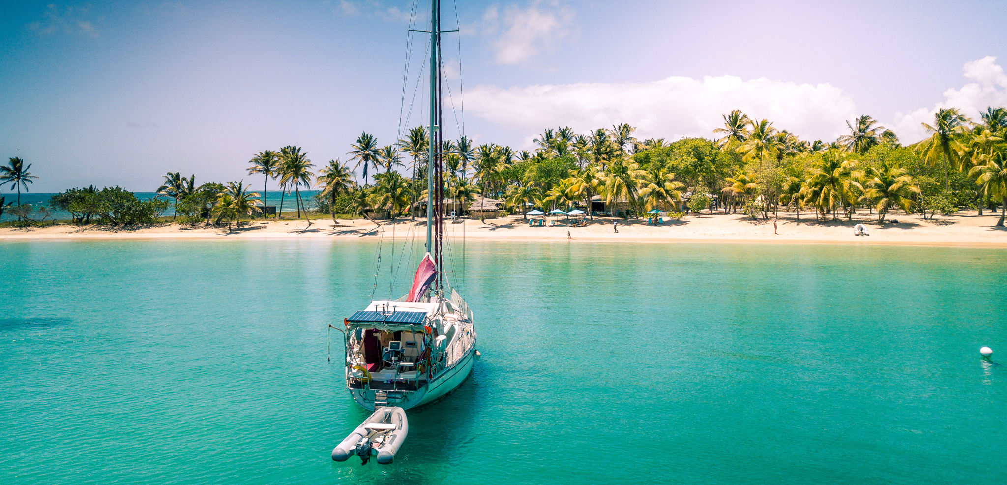 L'île de Mayreau où tu jettes une nouvelle fois l'ancre - Jour 5