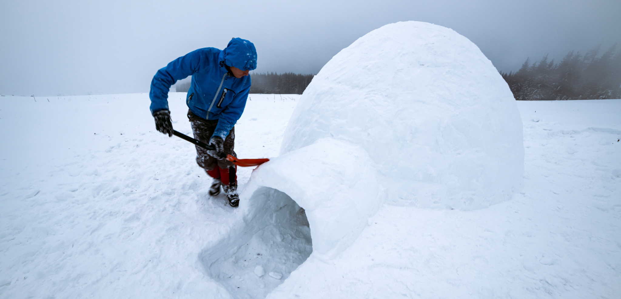 La construction d'un igloo - jour 5