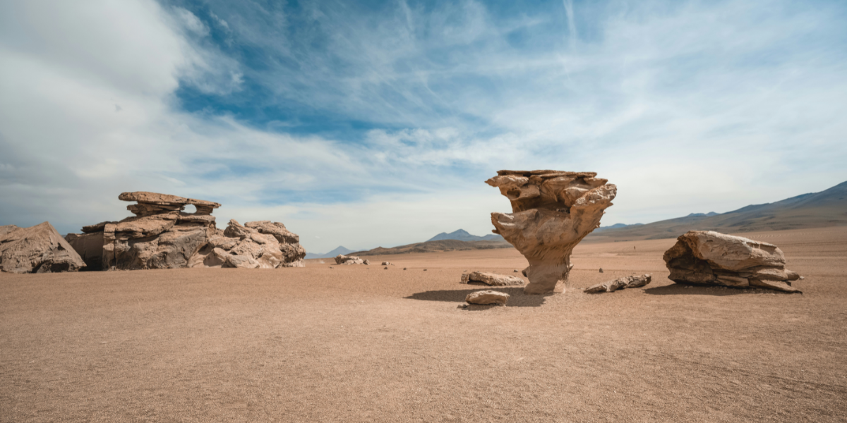 Un stop devant l'Arbol de Piedra dans le désert de Siloli - jour 8 (Bolivie) 