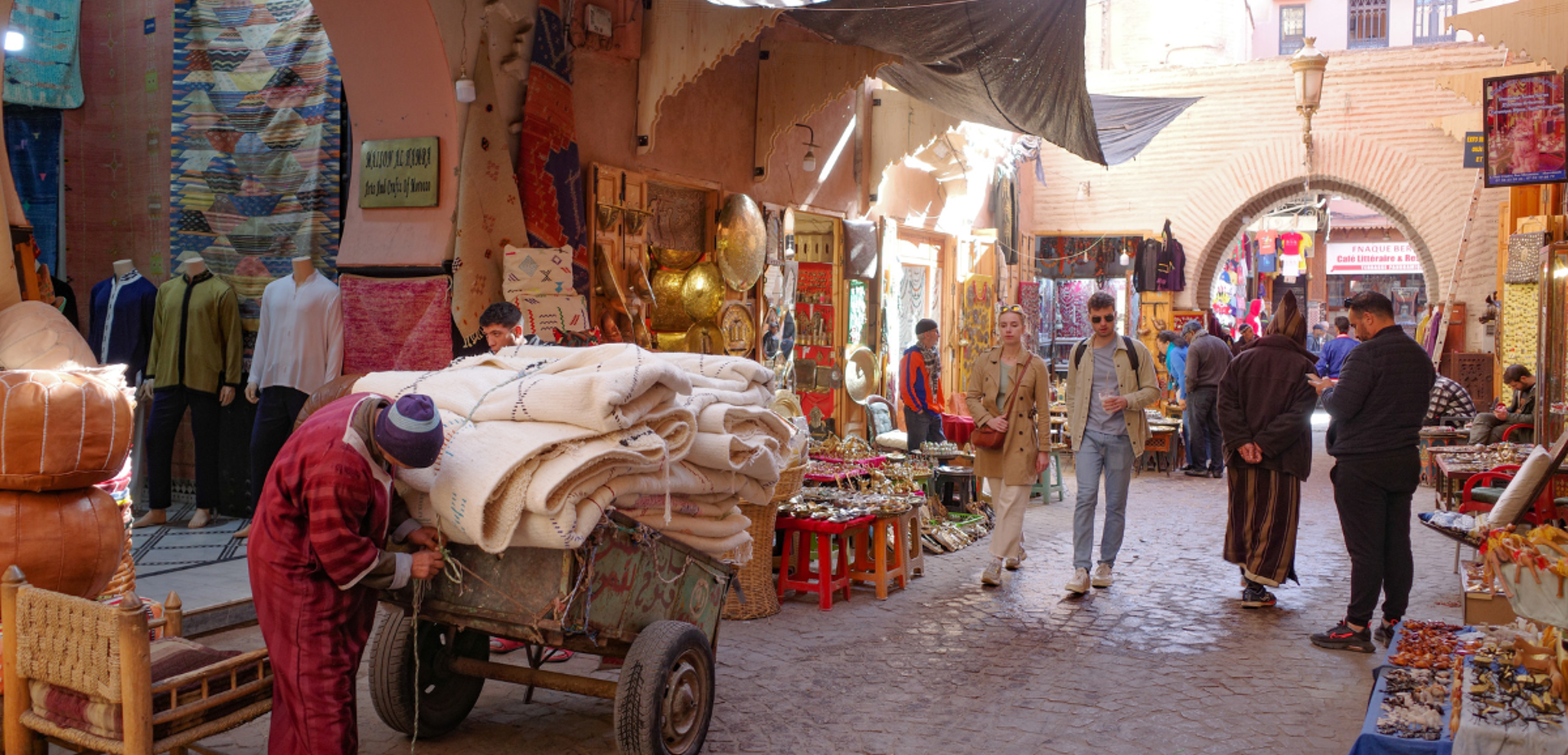 La visite libre du souk de Marrakech - jours 1 et 5