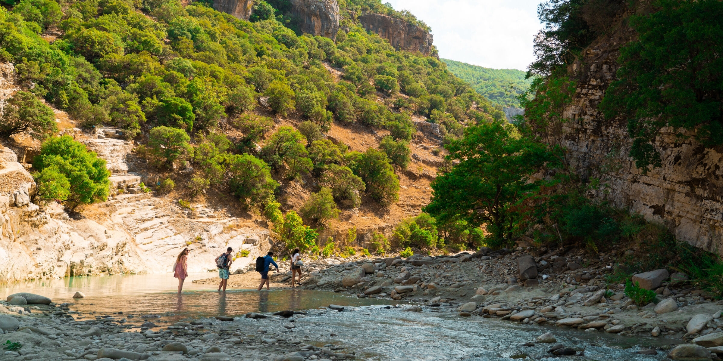 Site naturel de Bënjë, Albanie ©Maxime Moreau