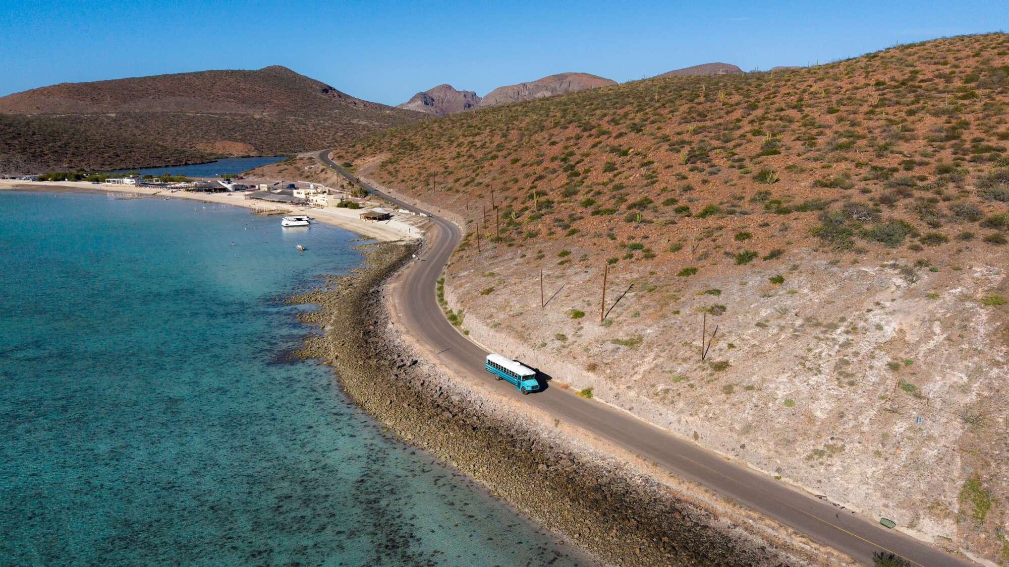 Road trip en Baja California, Mexique ©Julien Fabro