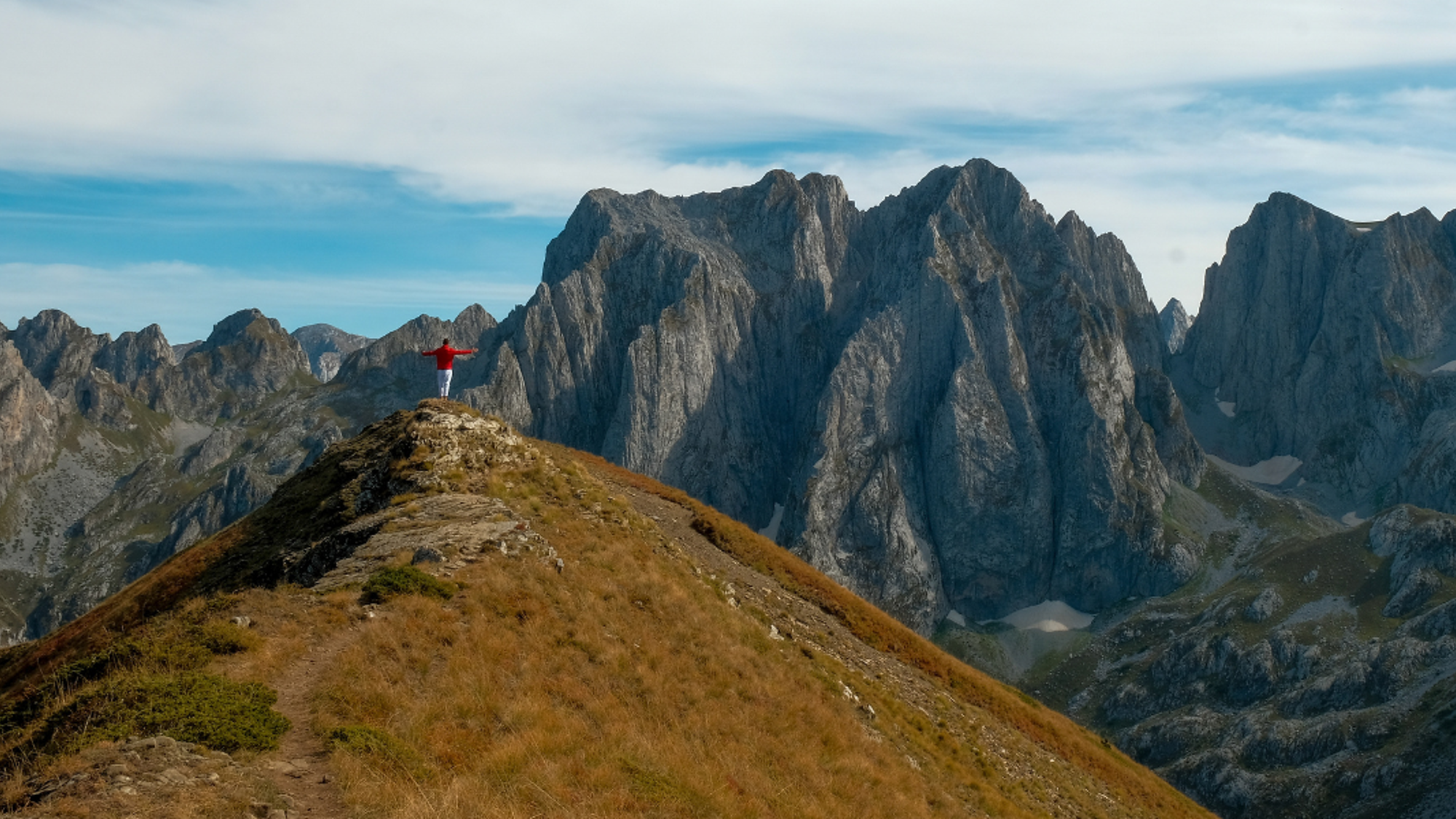 Le pic Vajushë à Lepushë - jour 3