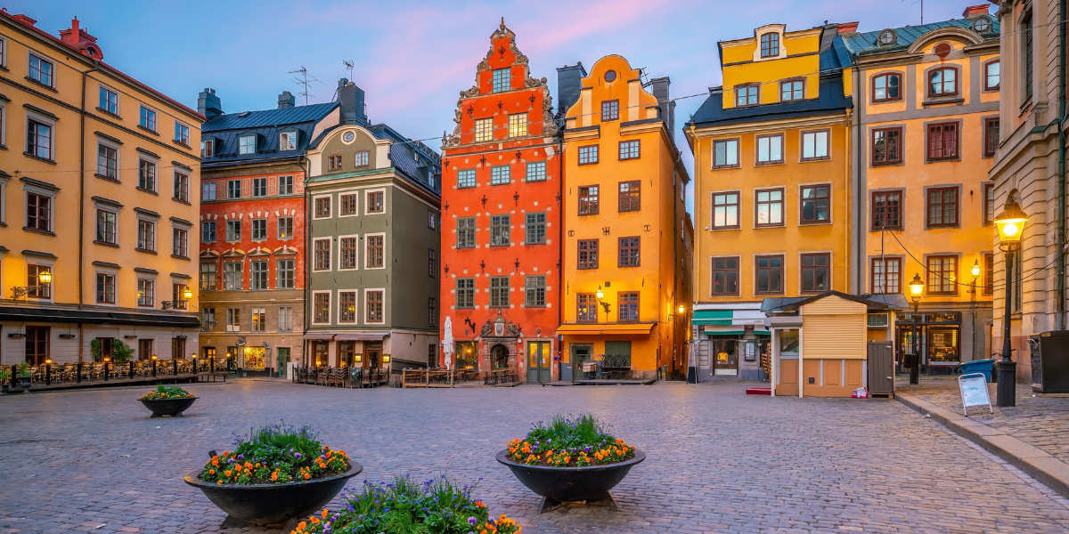 Le quartier de Gamla Stan, la vieille ville
