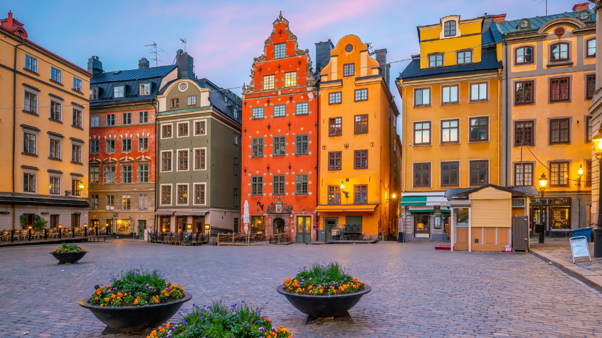 Le quartier de Gamla Stan, la vieille ville